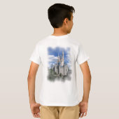 城のTシャツ Tシャツ (裏面フル)