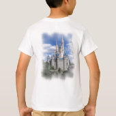 城のTシャツ Tシャツ (裏面)