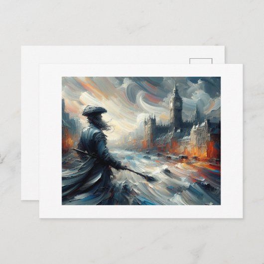 城は ポストカード (正面/裏面)