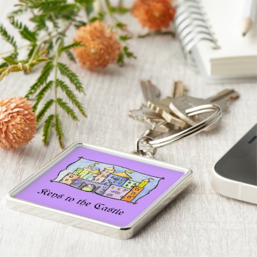 城への鍵 キーホルダー (側面)