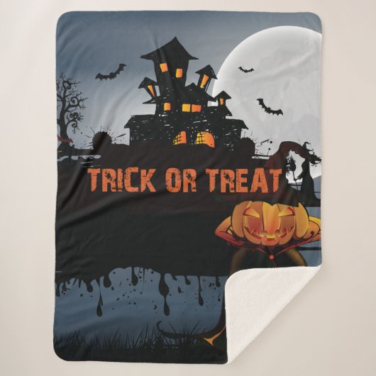 城をトリックまたは治療する シェルパブランケット (正面)