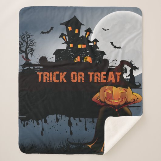 城をトリックまたは治療する シェルパブランケット (正面)