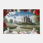 城を介してワンダーランドポータル ドアマット (正面)