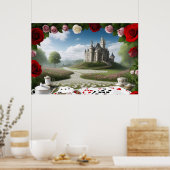 城を介してワンダーランドポータル ポスター (キッチン)