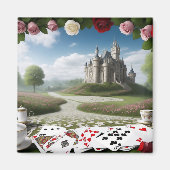 城を介してワンダーランドポータル マグネット (正面)