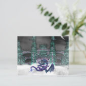 城を守るドラゴン  ポストカード (スタンド正面)