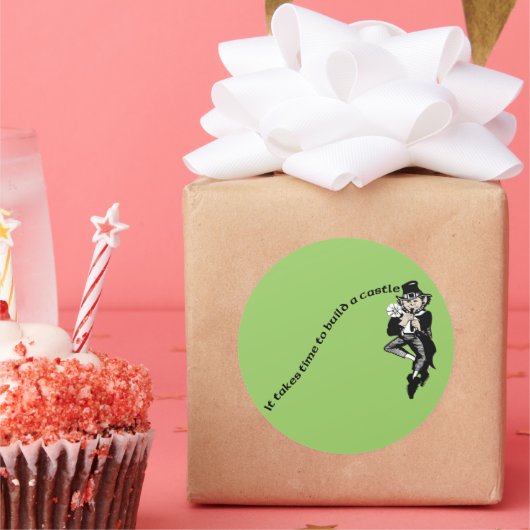 城を築くのに時間がかかる ラウンドシール (パーティー)