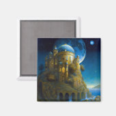 城ファンタジームーンランドスケープ マグネット (正面/裏面)