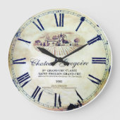 城フランスのグレゴリー。 ラージ壁時計 (正面)