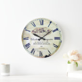 城フランスのグレゴリー。 ラージ壁時計 (ホーム)