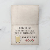 城上市のホリデーカード シーズンカード (内部)