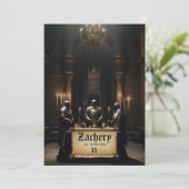 *~*城中世テーマ3騎士AP88誕生日 招待状 (スタンド正面)