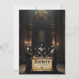 *~*城中世テーマ3騎士AP88誕生日 招待状