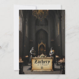 *~*城中世ナイツアーマーAP88誕生日 招待状