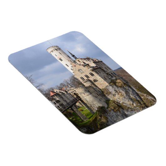 城伝統的オンクリフ曇り日 マグネット (右側)