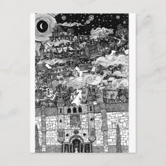 城壁の向こうで眠る ポストカード