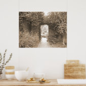 城壁ガーデンゲート ポスター (キッチン)