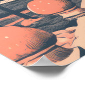 城威厳のある ポスター (角)