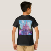 城威厳のある Tシャツ (裏面フル)