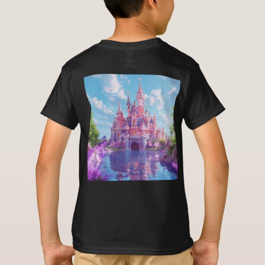 城威厳のある Tシャツ (裏面)