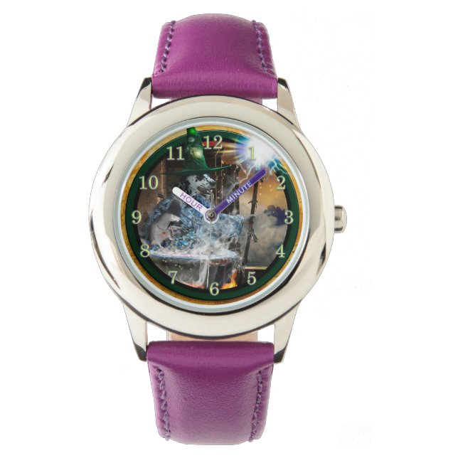 城山の犬魔法使い 腕時計 (正面)