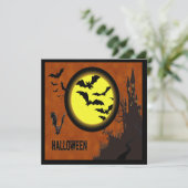 城幽霊のよく出る、こうもり、黄月 招待状 (スタンド正面)