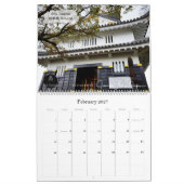 城日本の(城城)カレンダー(1) カレンダー (2月 2027)