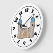 城時計 ラージ壁時計 (傾斜)