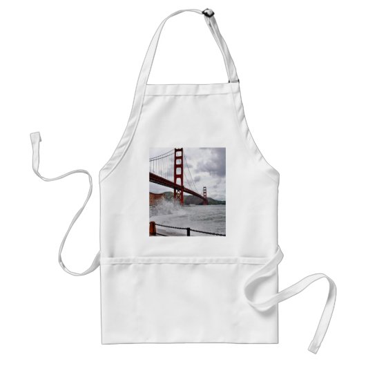 城砦から見られるサンフランシスコのゴールデンゲートブリッジ スタンダードエプロン (正面)