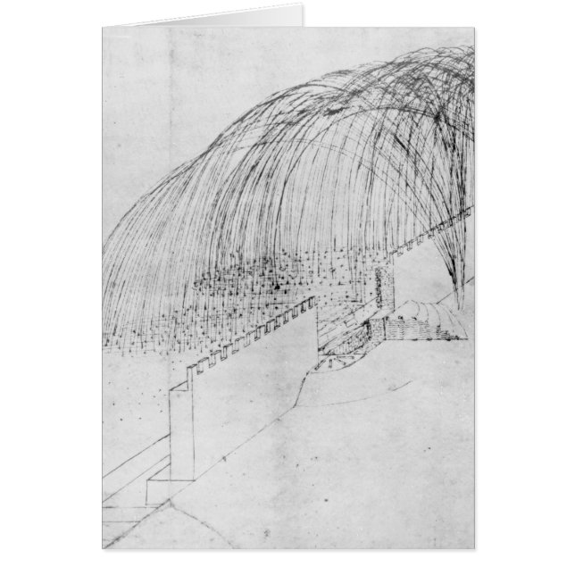 城砦に壁上の石を始動させる乳鉢 (正面)