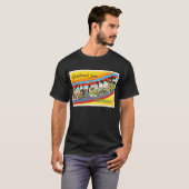 城砦のゴードンジョージアGAの古いヴィンテージ旅行郵便はがき Tシャツ (正面フル)