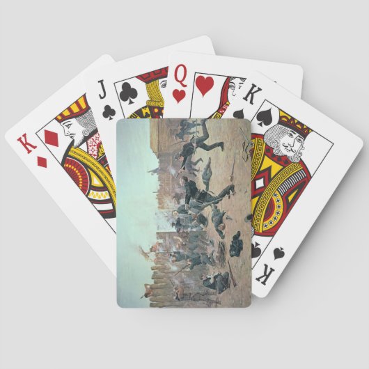 城砦の防御: インディアンは米国の騎兵隊を攻撃します トランプ (裏面)