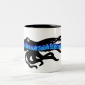 城砦のZumwalt南科学クラブマグ ツートーンマグカップ (中央)