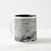 城砦コンスタンチンからのセバストーポリ ツートーンマグカップ (正面左)