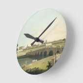 城砦セントジョージ、マドラスのプレートの西部の入口 ラウンド壁時計 (傾斜)