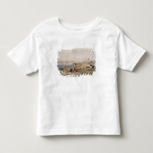 城砦ニコラスのプレートfの後部からのセバストーポリ トドラーTシャツ