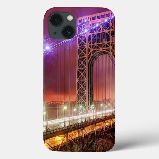 城砦リーからの風が強く、雨の夕べの眺め Case-Mate iPhoneケース (裏面)