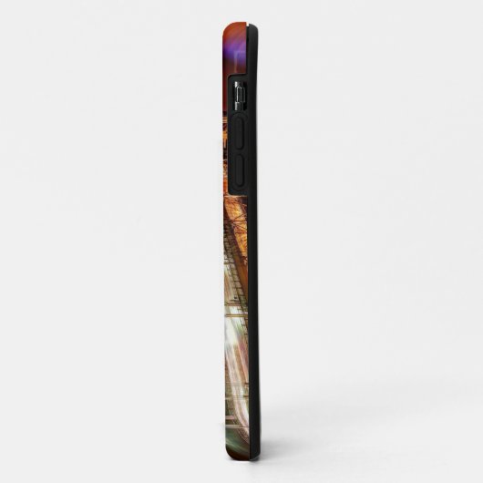 城砦リーからの風が強く、雨の夕べの眺め Case-Mate iPhoneケース (裏面/左)