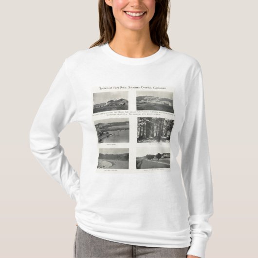 城砦ロス、カリフォルニア Tシャツ (正面)