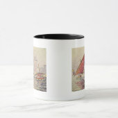 城砦聖者シーン、マルセーユ1907年 マグカップ (中央)