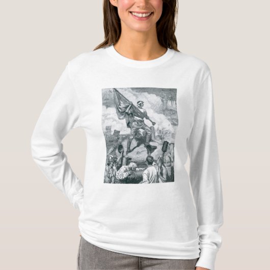 城砦Moultrieの戦いのJasper下士官 Tシャツ (正面)