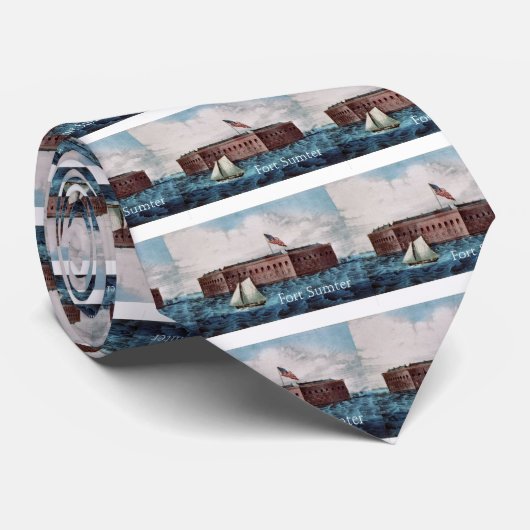 城砦Sumter ネクタイ (ロール)