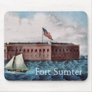 城砦Sumter マウスパッド