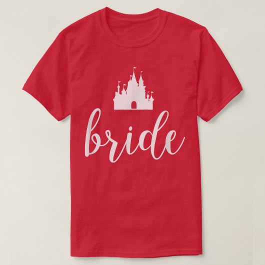 城花嫁の結婚式 Tシャツ (デザイン正面)