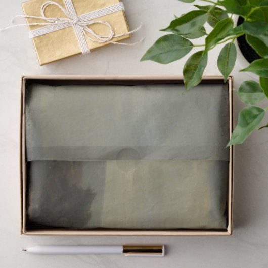 城跡と馬の乗り手のある風景 薄葉紙 (ギフト)