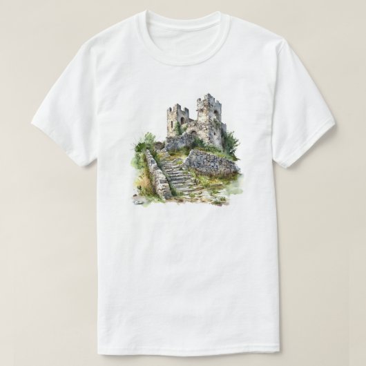城跡Tシャツ Tシャツ (デザイン正面)