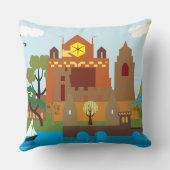 城 クッション (裏面)