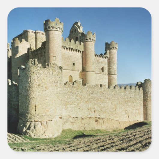 城 スクエアシール (正面)