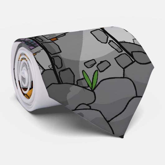 城 ネクタイ (ロール)