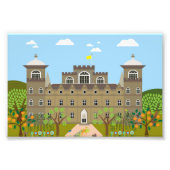 城 フォトプリント            (正面)